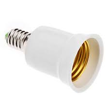 Convertidor rosca e14 a e27